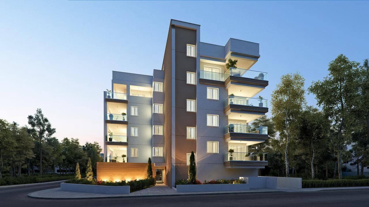 2-bedrooms apartments in Nicosia, Cyprus.