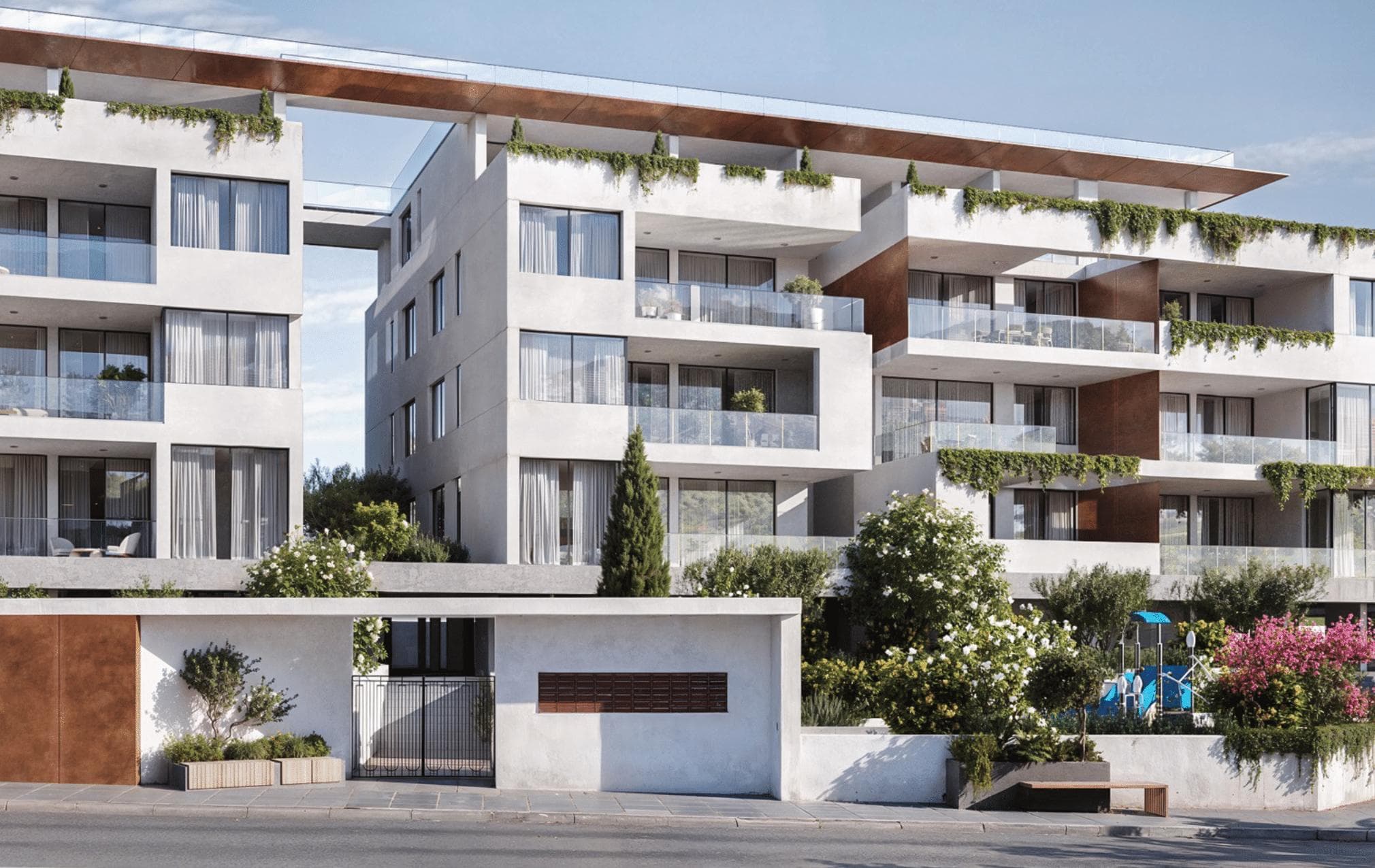 2-bedrooms apartments in Limassol, Cyprus.
