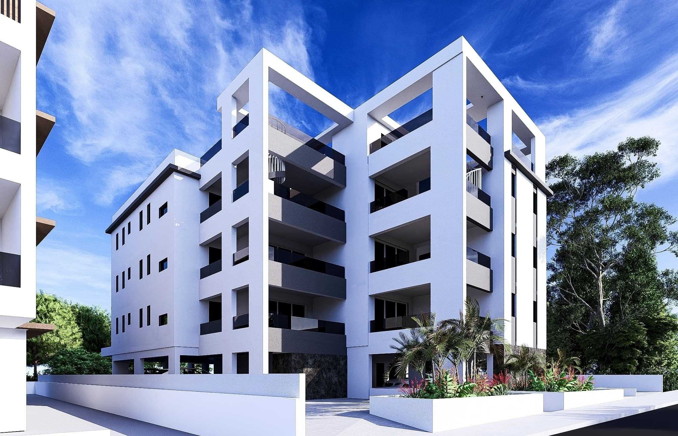 2-bedrooms apartments in Larnaca, Cyprus.