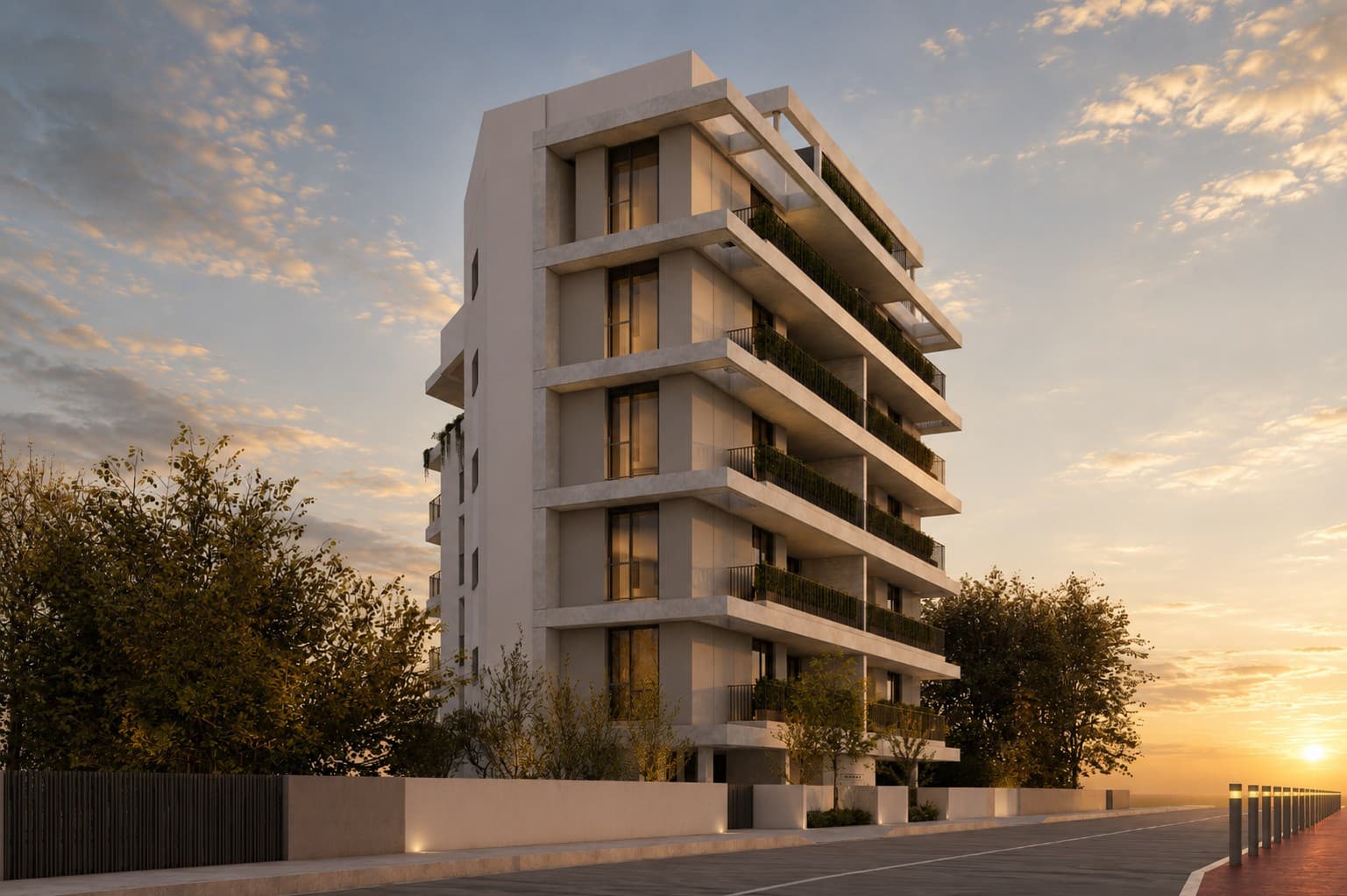 1-bedrooms apartments in Limassol, Cyprus.