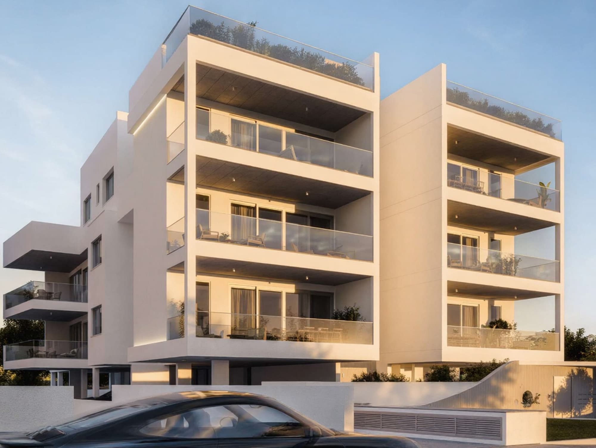 2-bedrooms apartments in Limassol, Cyprus.