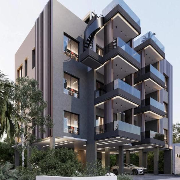 2-bedrooms apartments in Limassol, Cyprus.