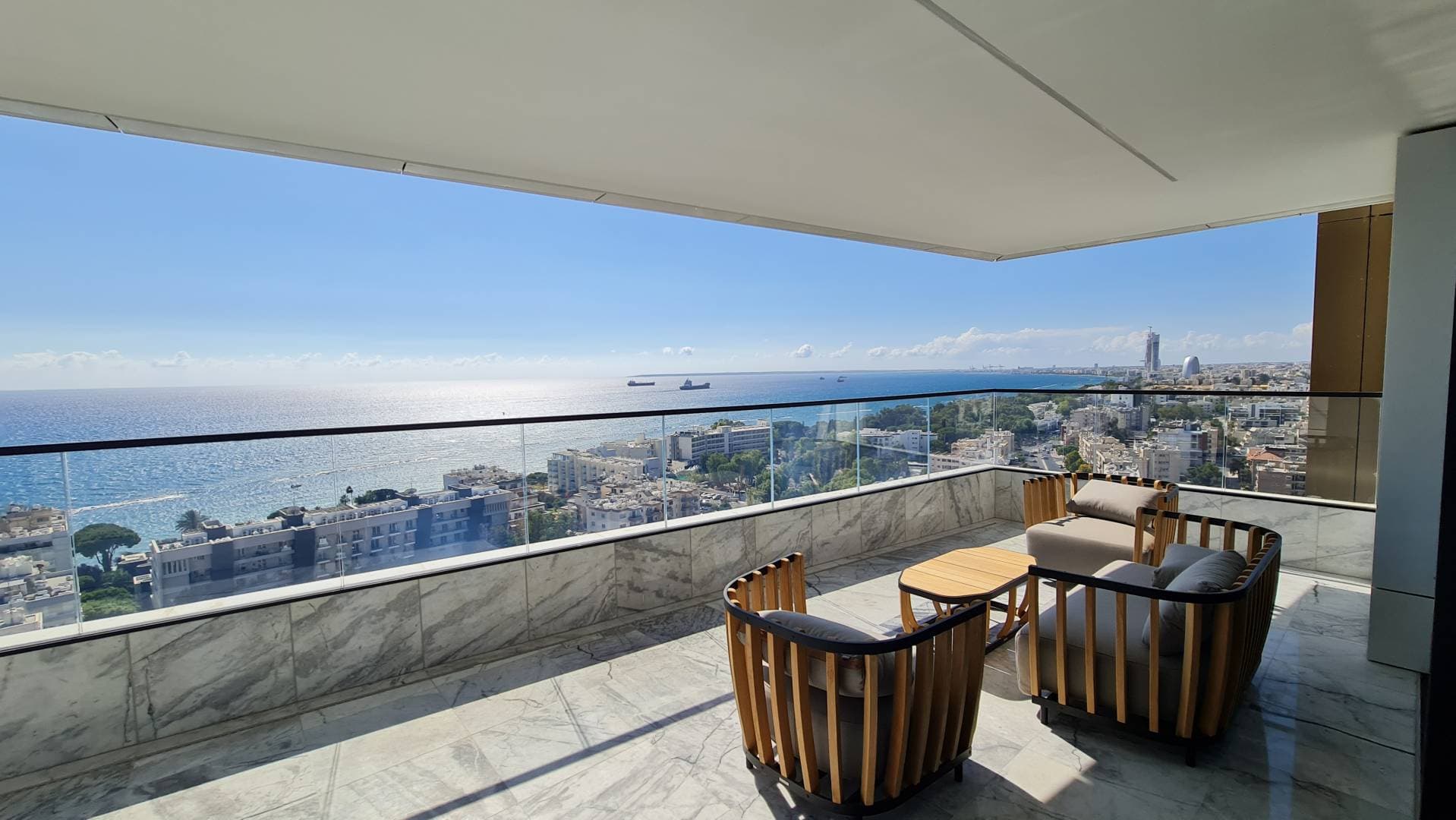 1-bedrooms apartments in Limassol, Cyprus.