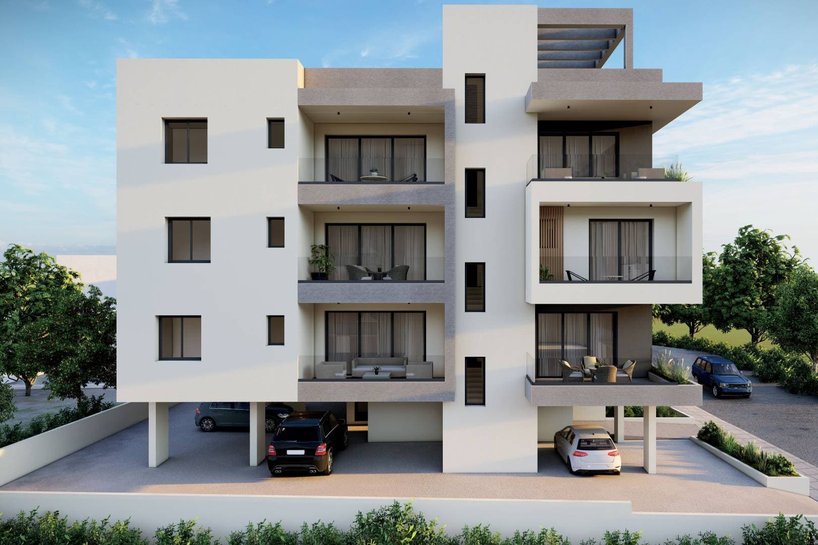 2-bedrooms apartments in Larnaca, Cyprus.