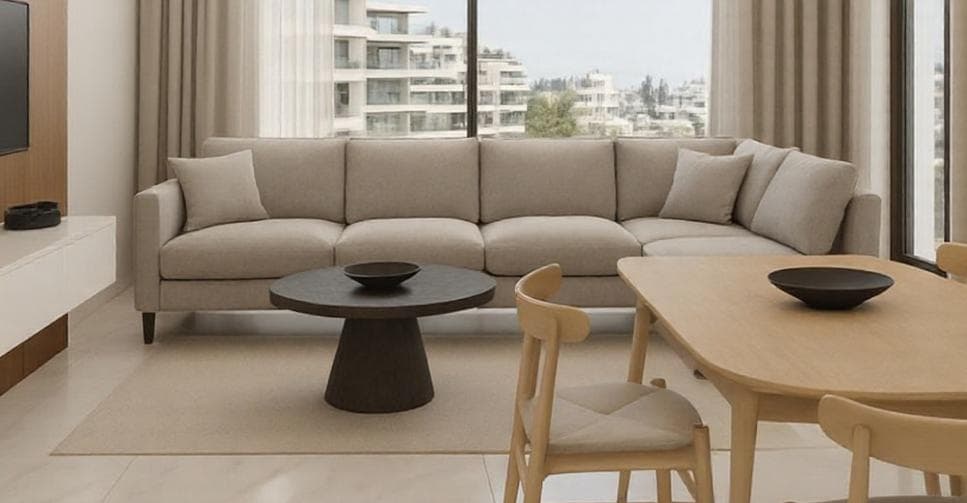2-bedrooms apartments in Larnaca, Cyprus.