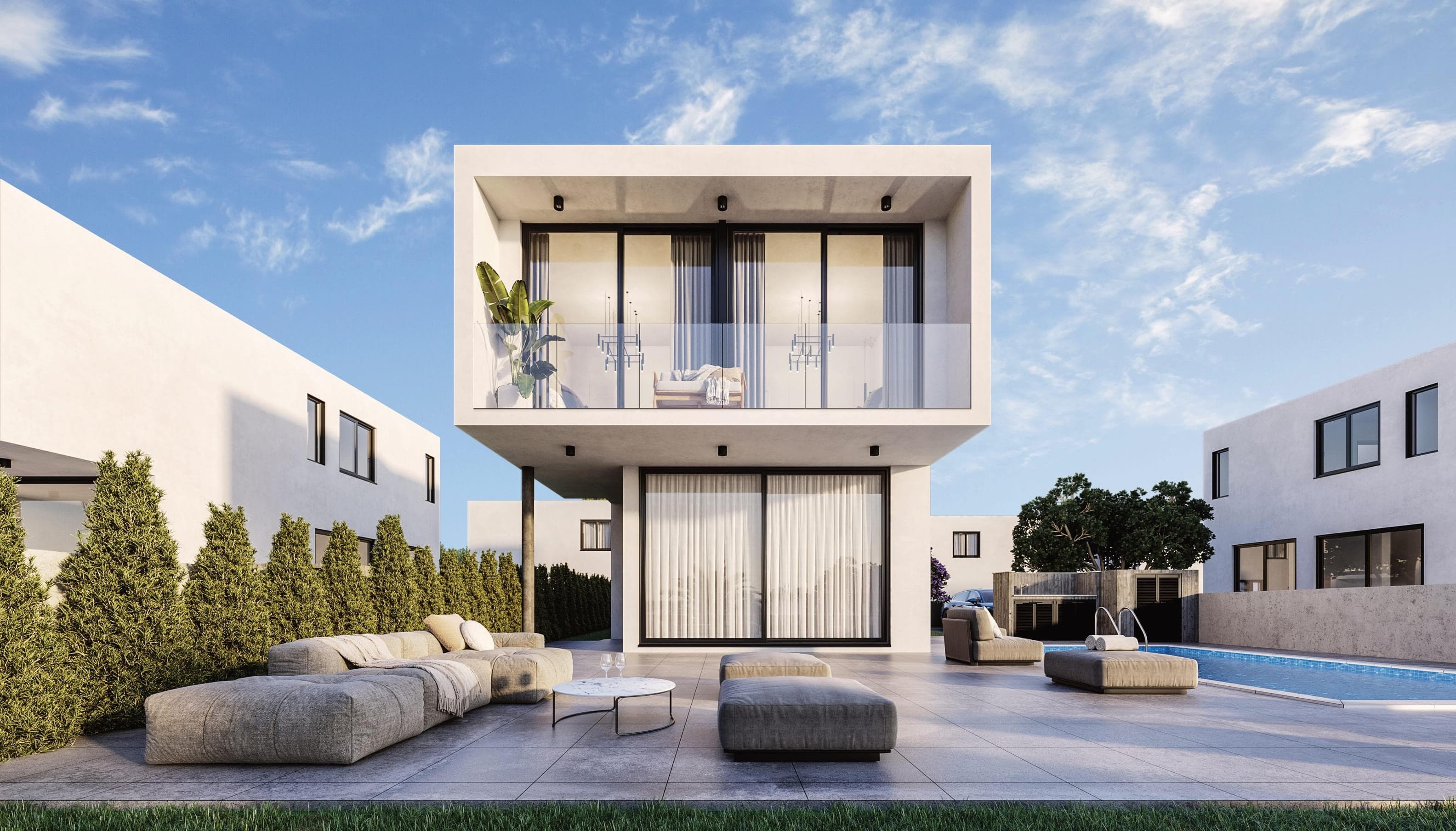 3-bedrooms house in Paphos, Cyprus.