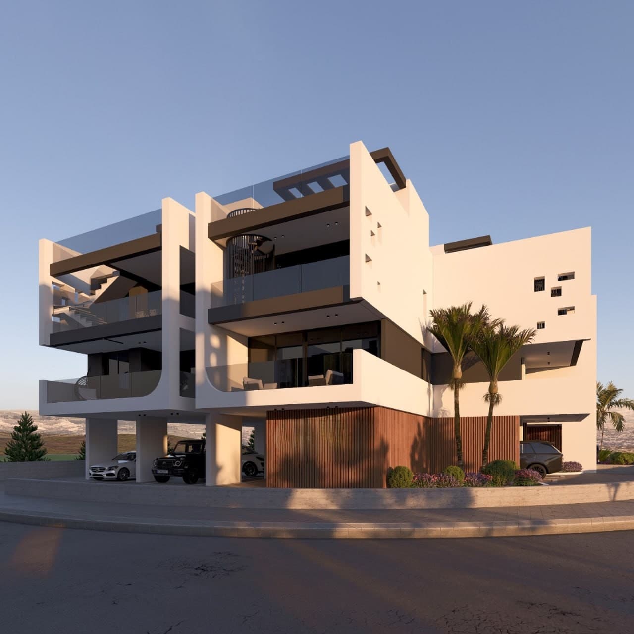 1-bedrooms apartments in Larnaca, Cyprus.