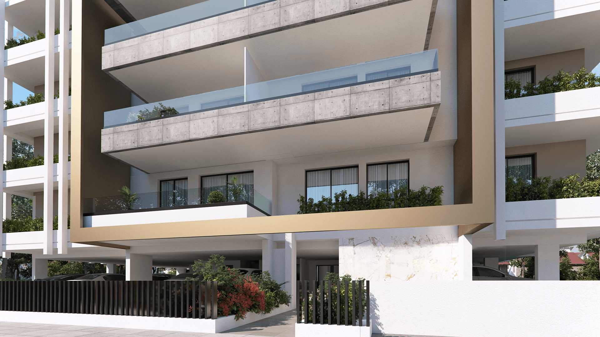 2-bedrooms apartments in Larnaca, Cyprus.