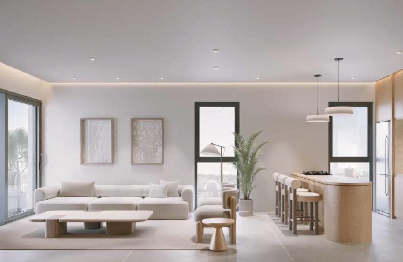 2-bedrooms apartments in Nicosia, Cyprus.
