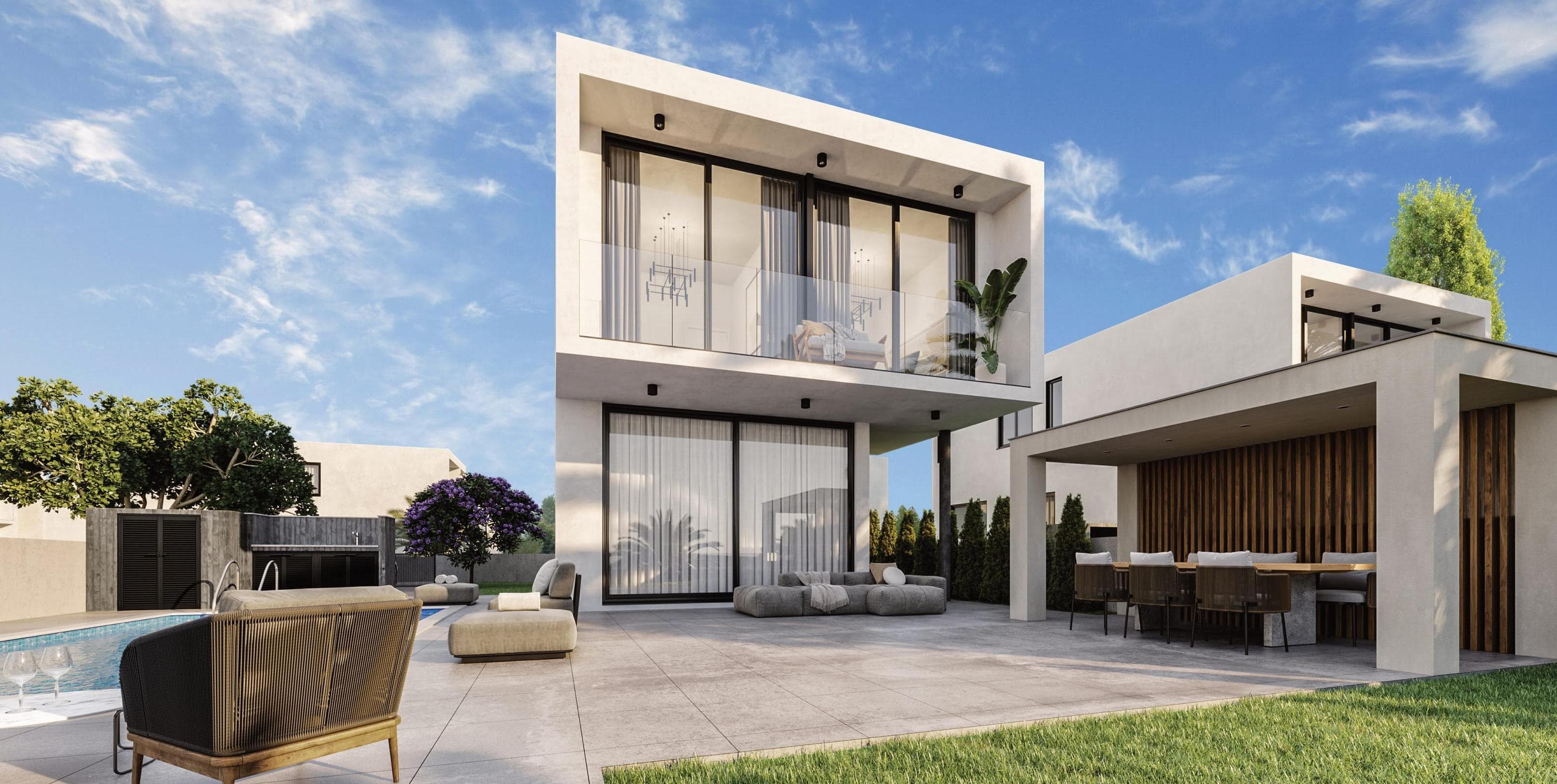 3-bedrooms house in Paphos, Cyprus.