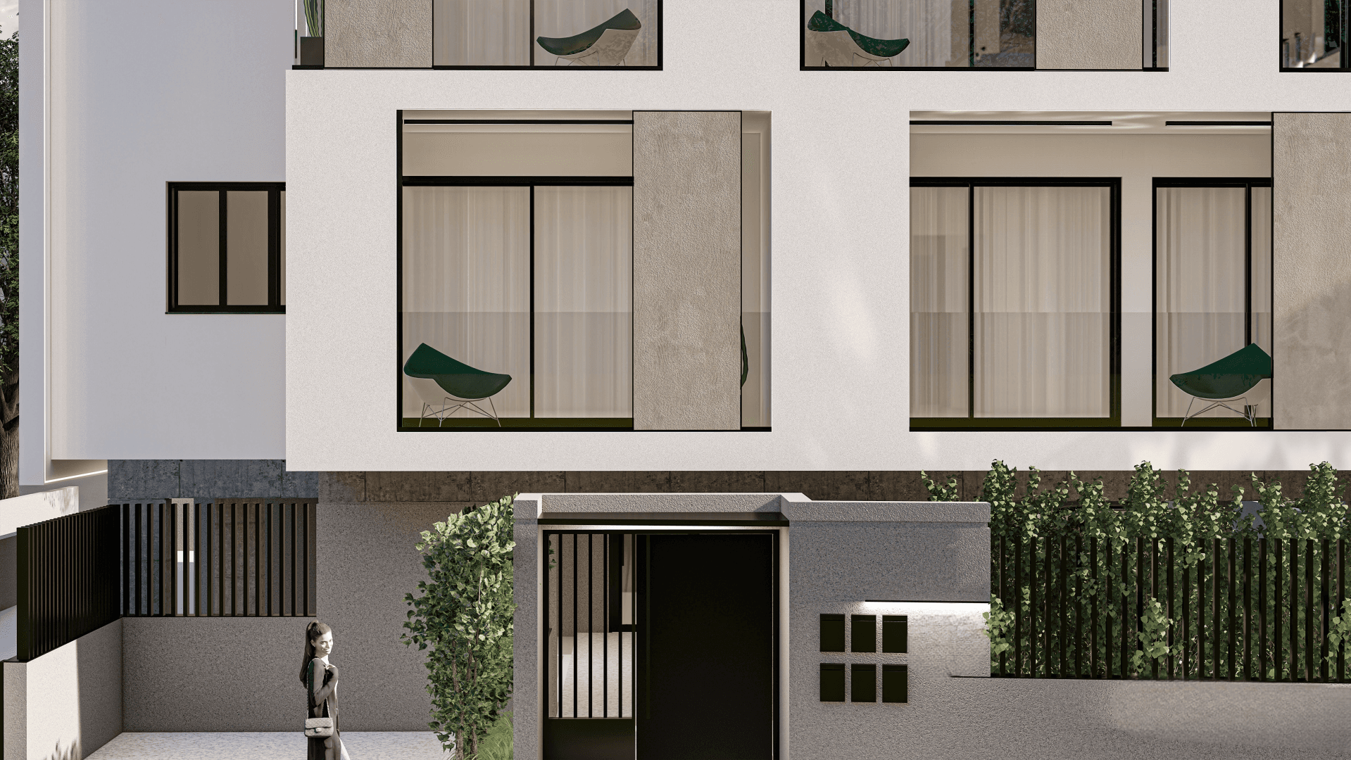 2-bedrooms apartments in Nicosia, Cyprus.