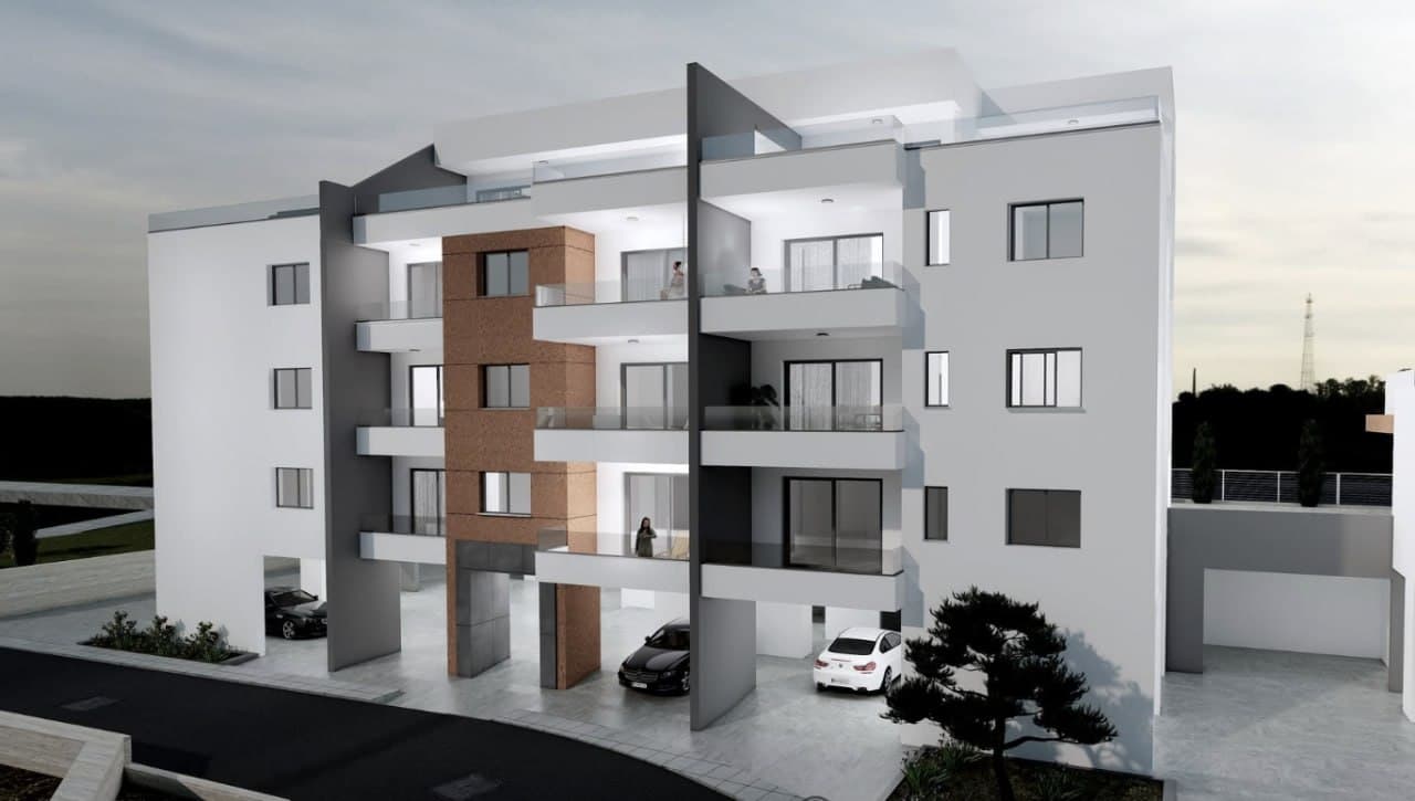 2-bedrooms apartments in Limassol, Cyprus.