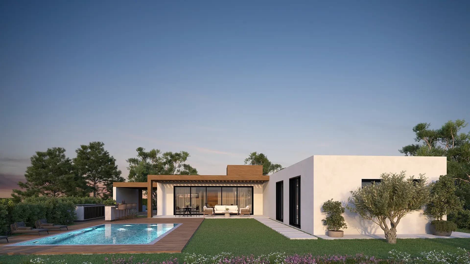 3-bedrooms house in Larnaca, Cyprus.