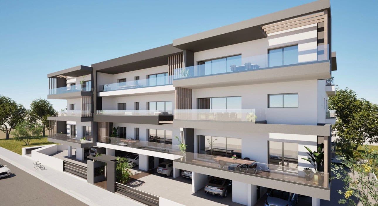 2-bedrooms apartments in Limassol, Cyprus.