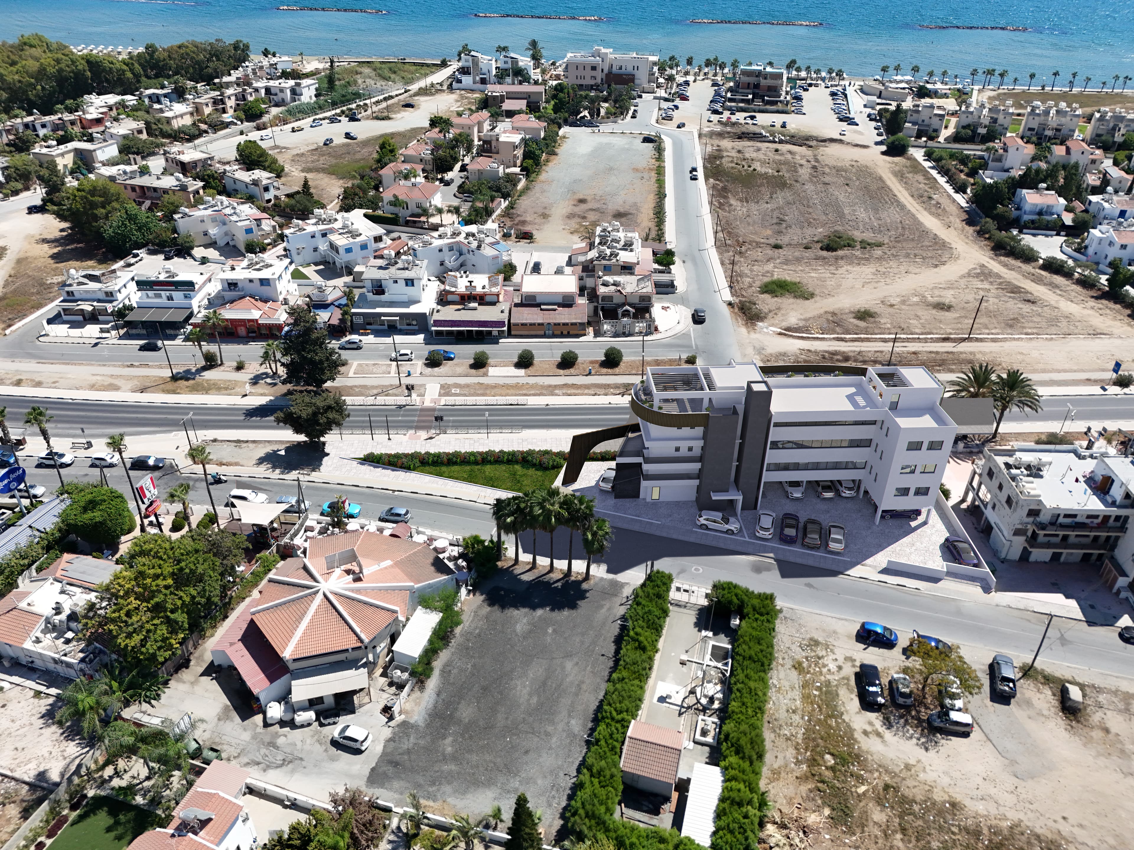 1-bedrooms apartments in Larnaca, Cyprus.