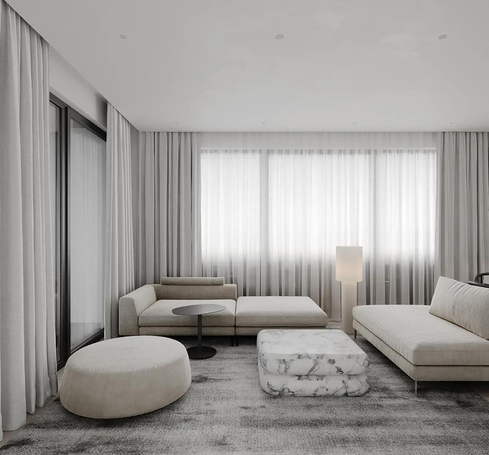 3-bedrooms apartments in Nicosia, Cyprus.