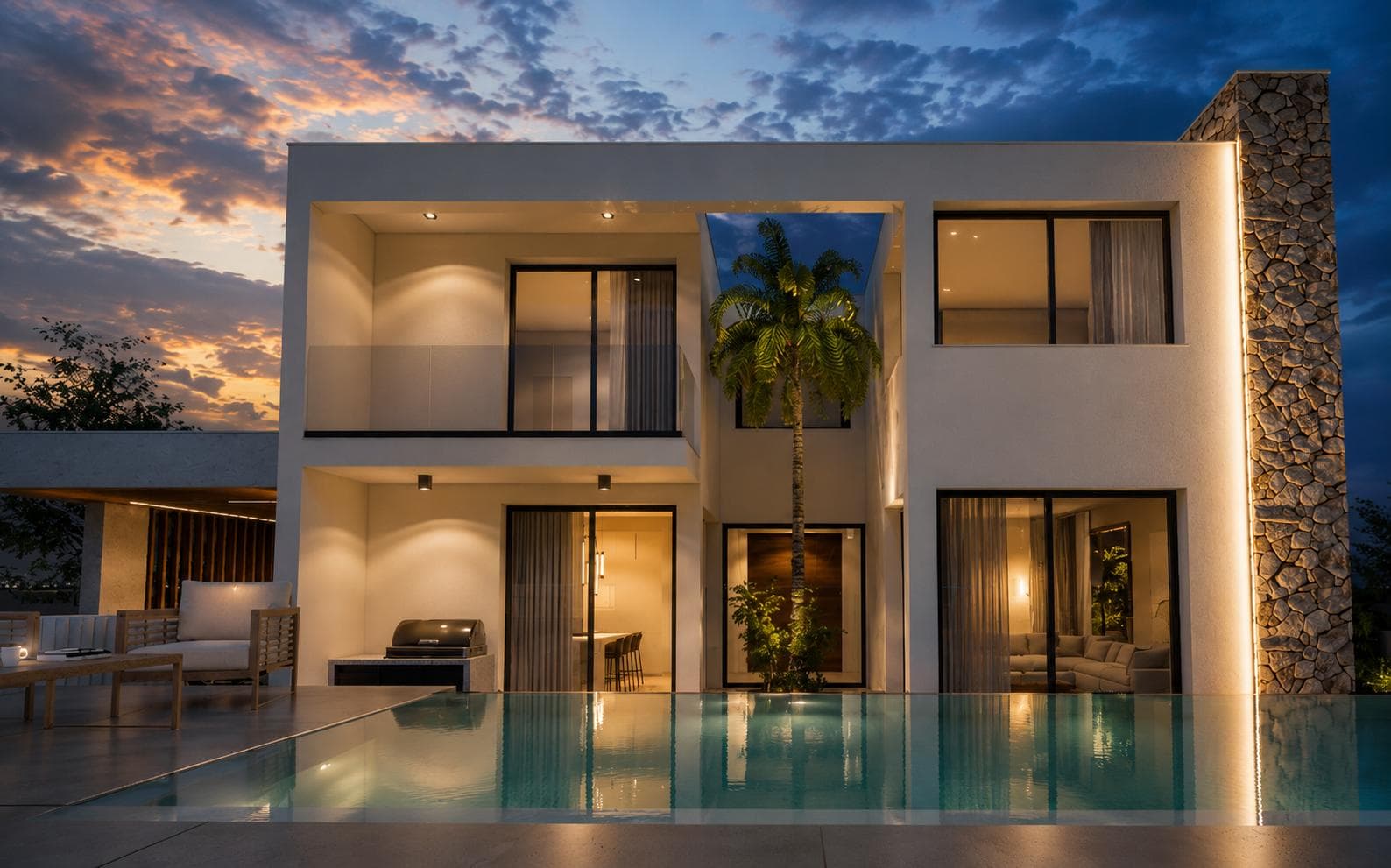 4-bedrooms house in Paphos, Cyprus.