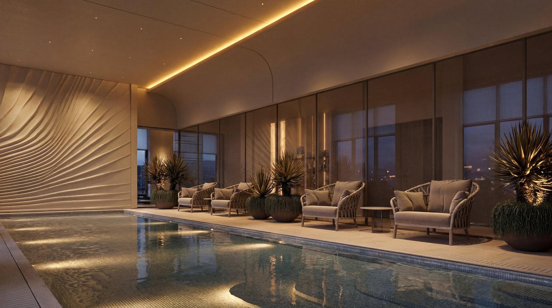 2-bedrooms apartments in Limassol, Cyprus.