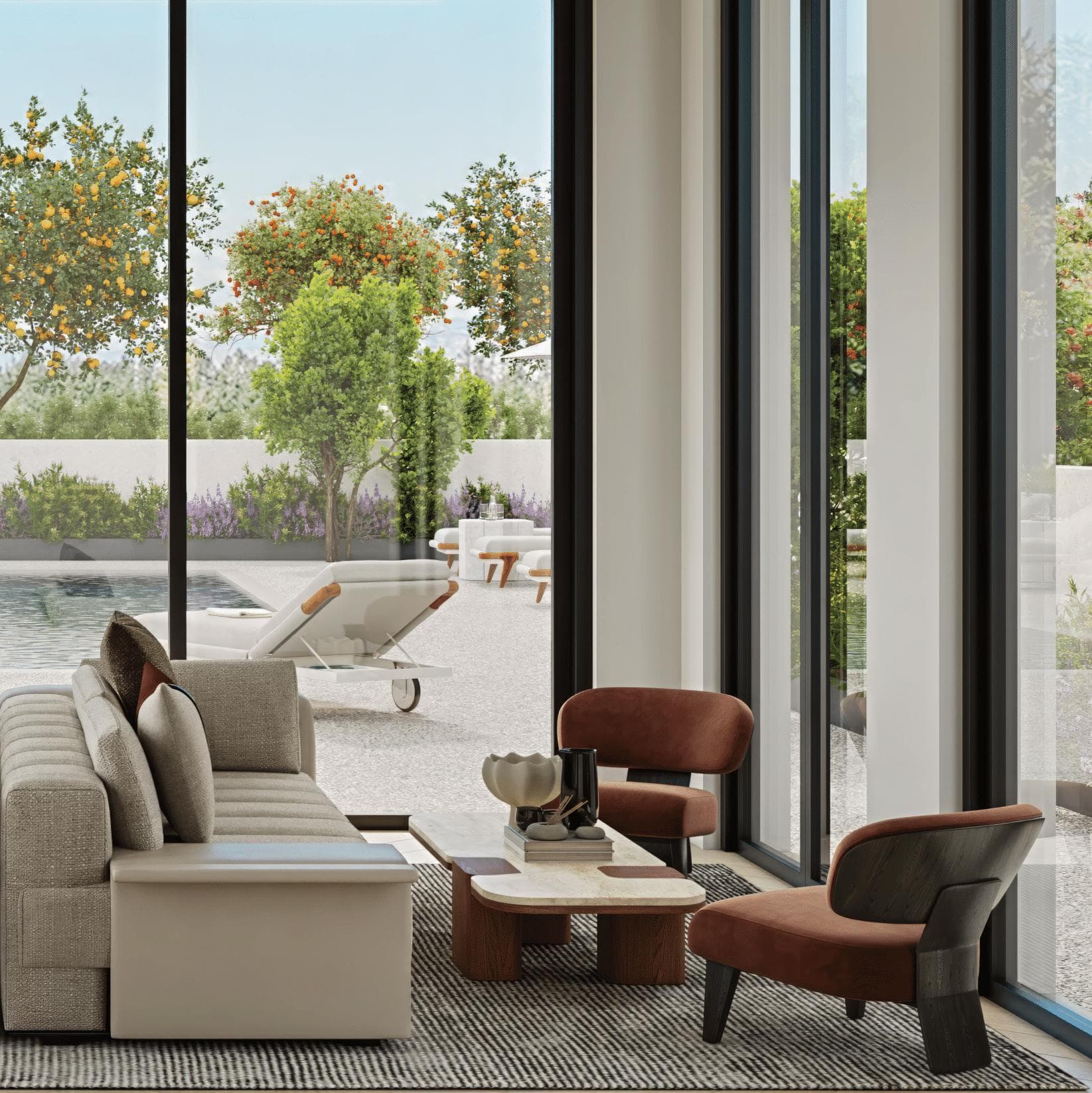 2-bedrooms apartments in Limassol, Cyprus.