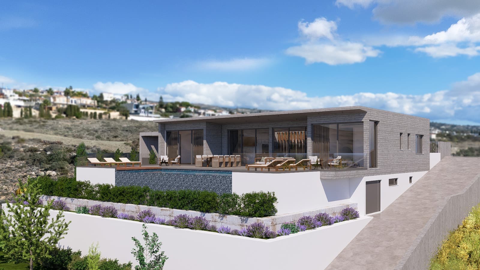 6-bedrooms house in Paphos, Cyprus.