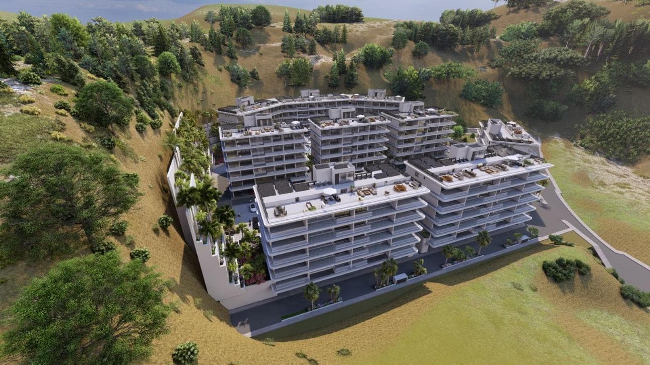 2-bedrooms apartments in Limassol, Cyprus.