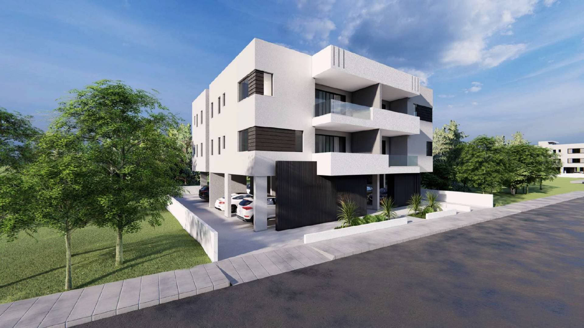 2-bedrooms apartments in Larnaca, Cyprus.