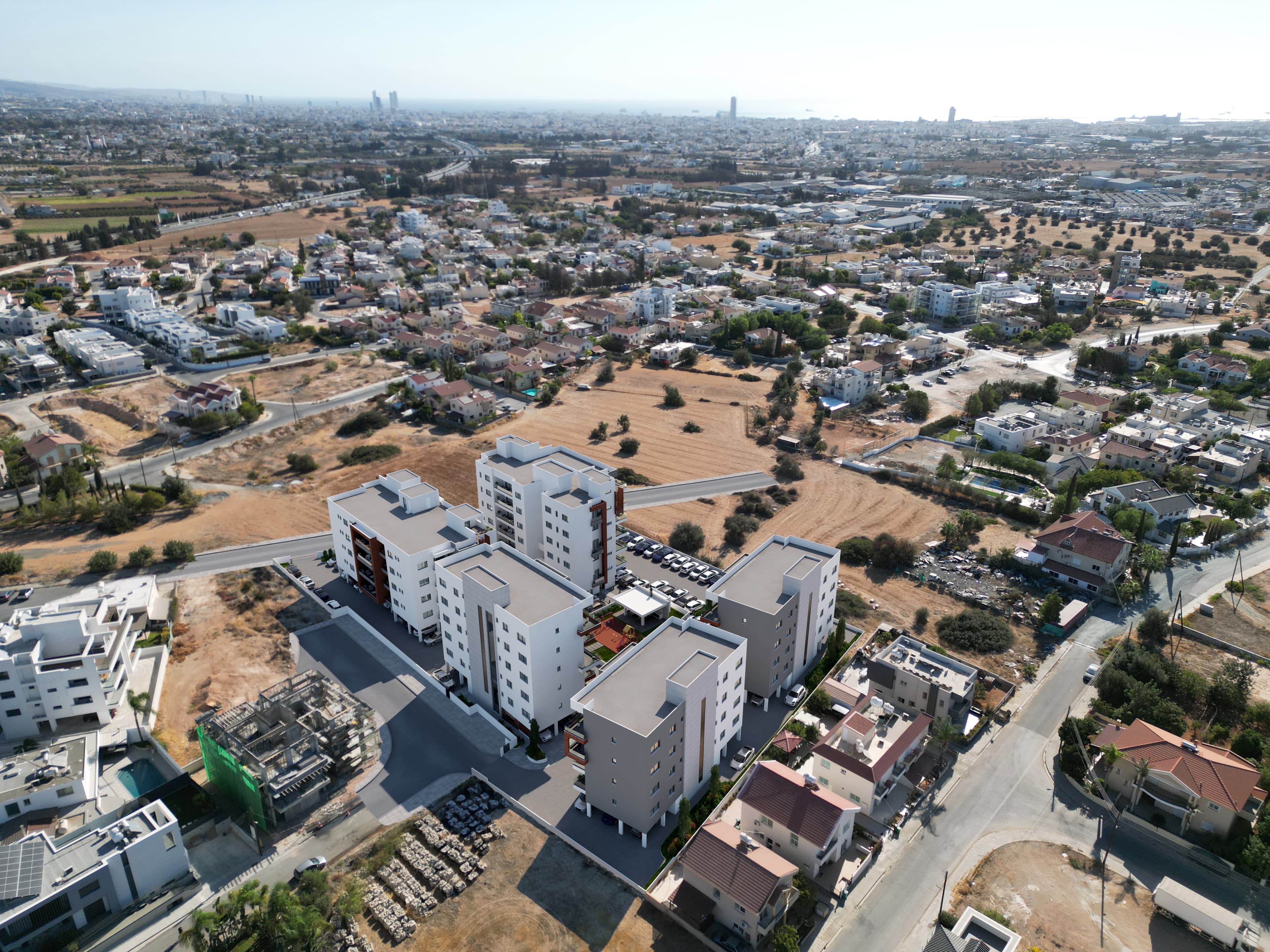 3-bedrooms apartments in Limassol, Cyprus.