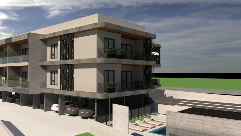 2-bedrooms apartments in Limassol, Cyprus.