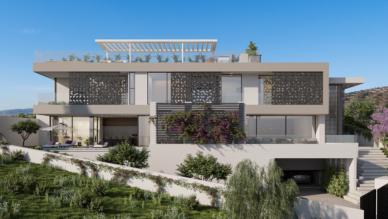 4-bedrooms house in Limassol, Cyprus.