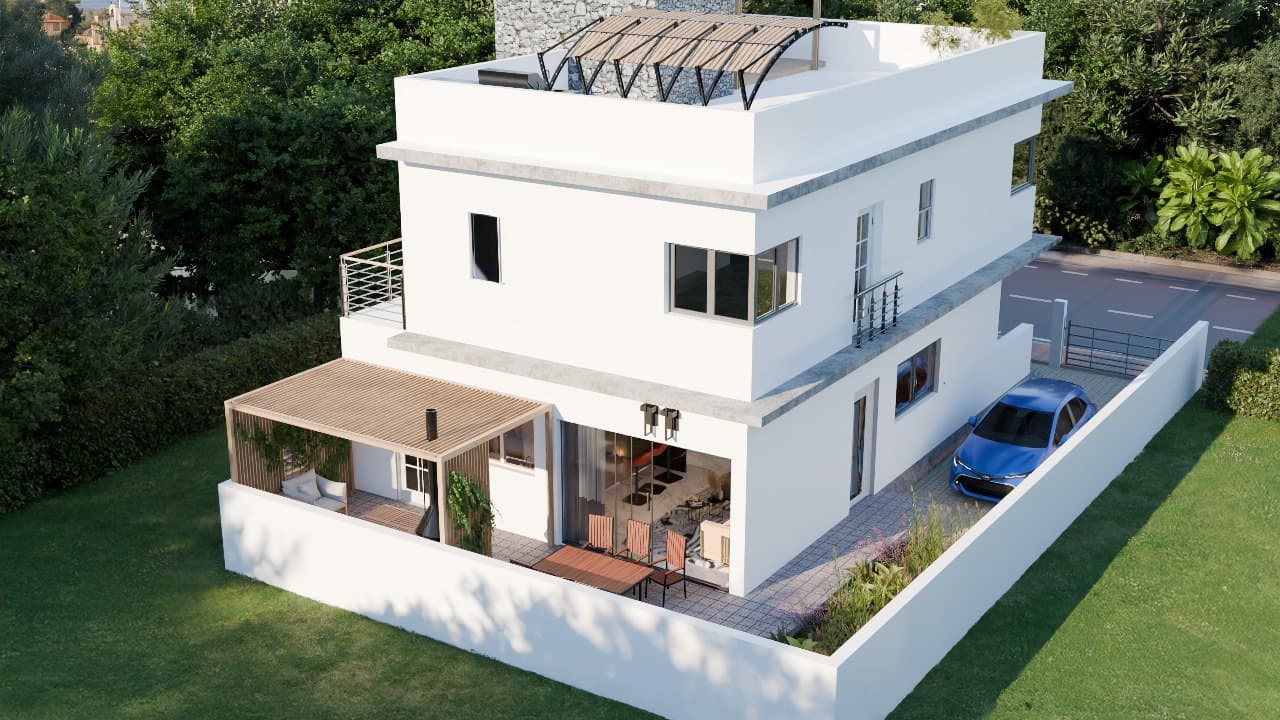 3-bedrooms house in Larnaca, Cyprus.