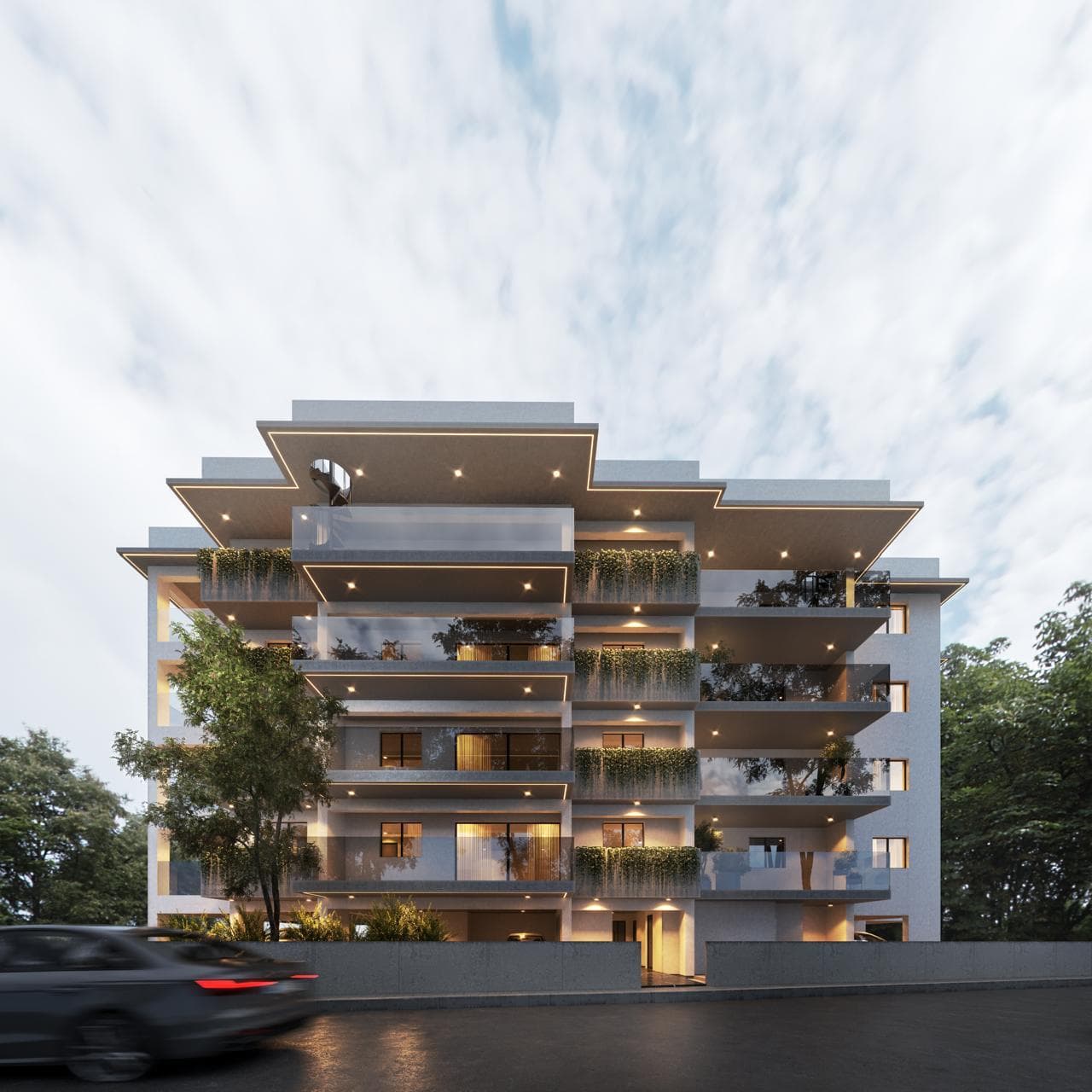 2-bedrooms apartments in Larnaca, Cyprus.