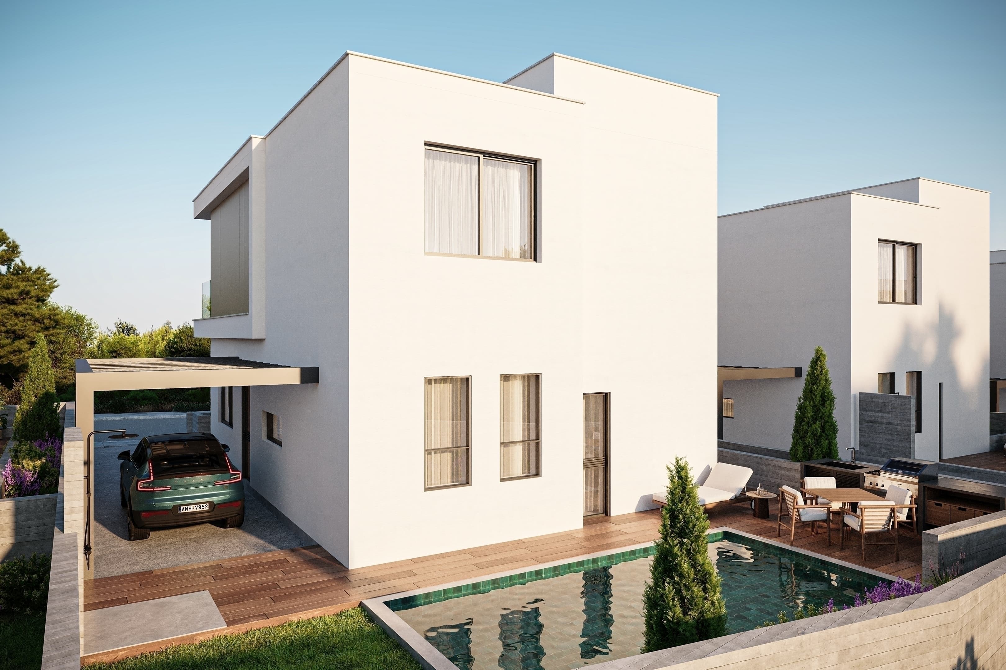 3-bedrooms house in Paphos, Cyprus.