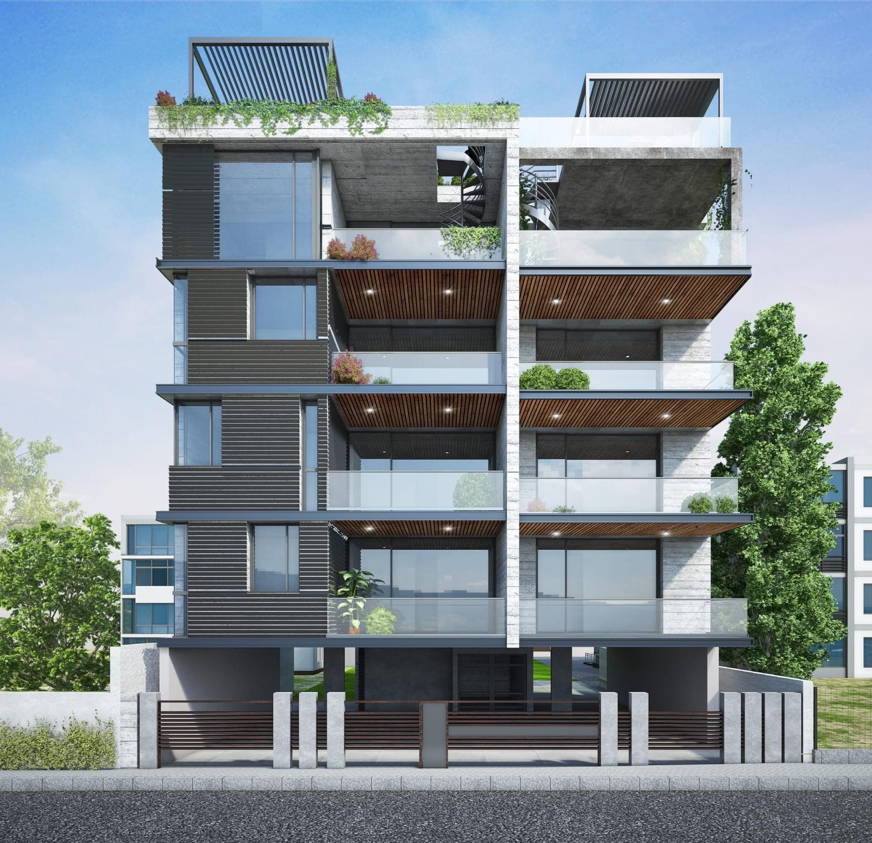 2-bedrooms apartments in Larnaca, Cyprus.