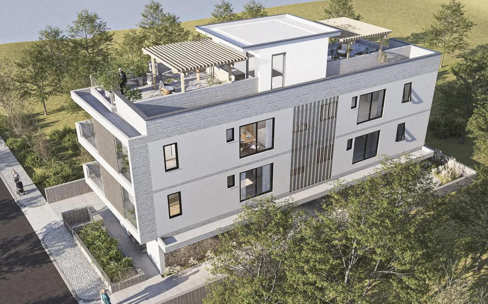 2-bedrooms apartments in Paphos, Cyprus.