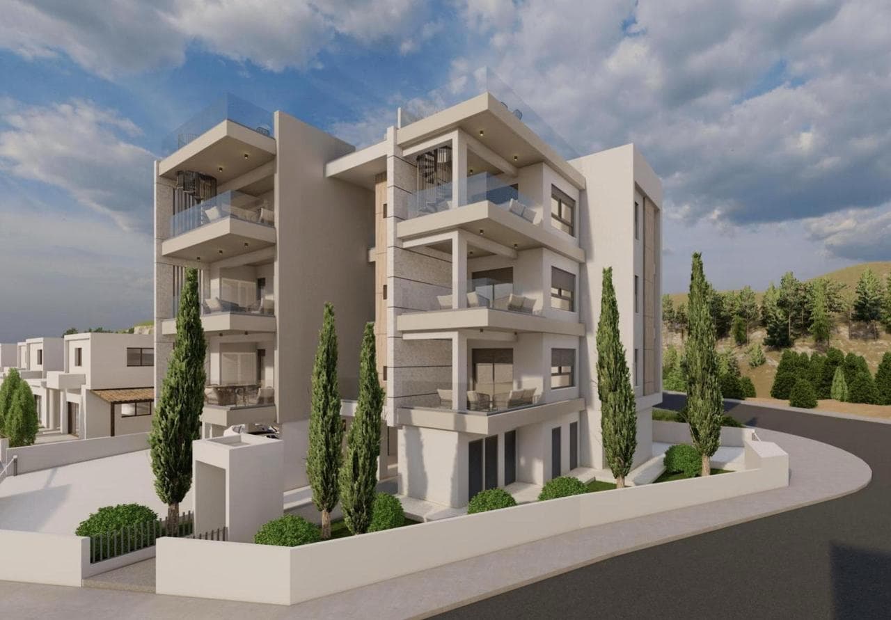 2-bedrooms apartments in Limassol, Cyprus.