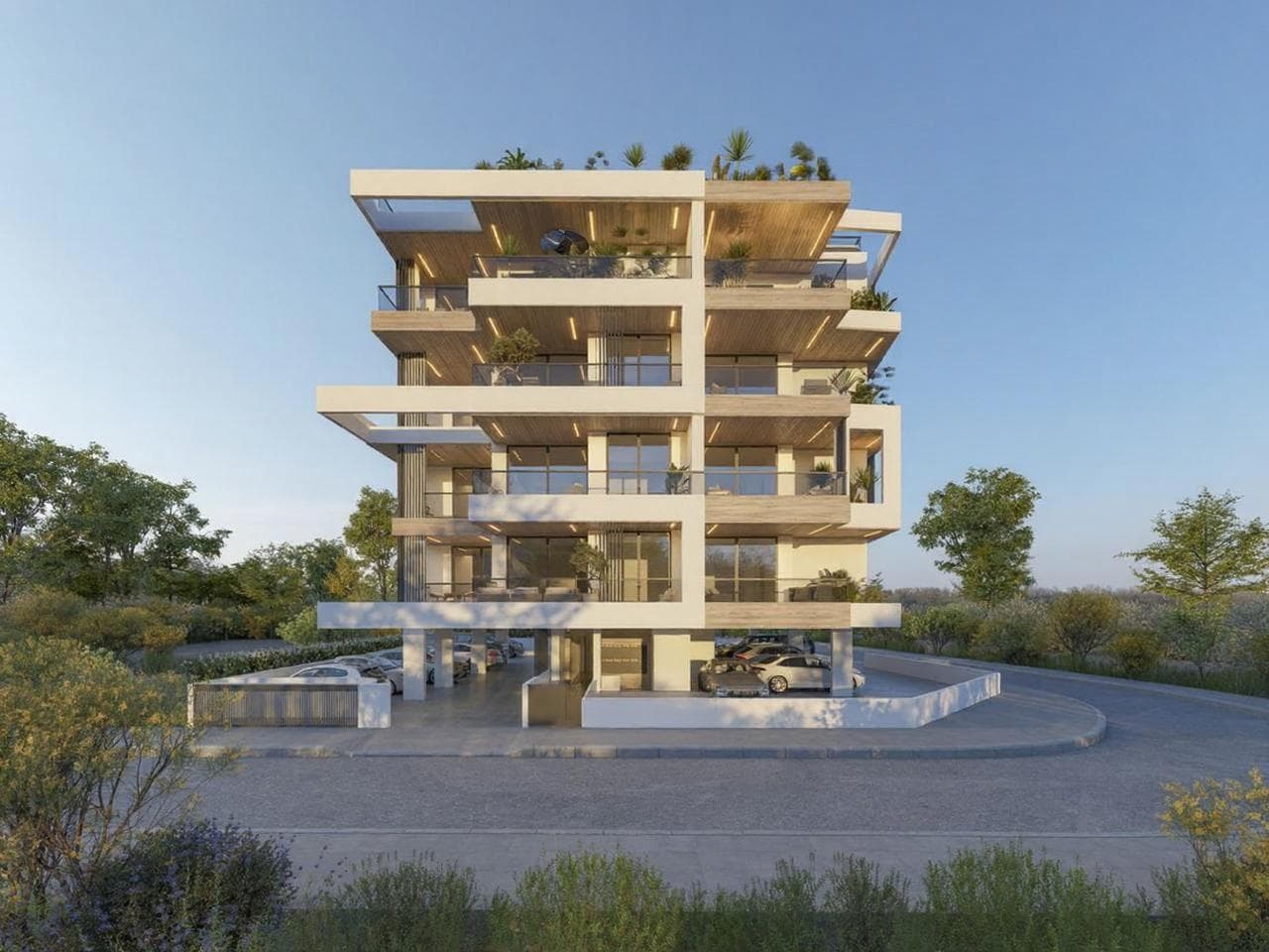 2-bedrooms apartments in Larnaca, Cyprus.