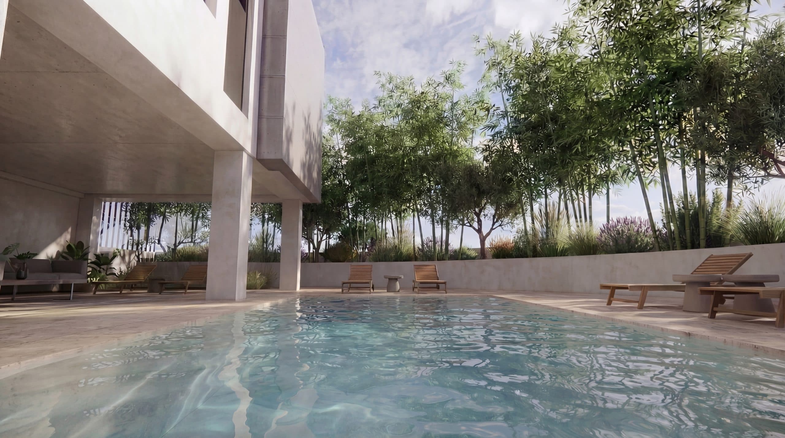 2-bedrooms apartments in Limassol, Cyprus.