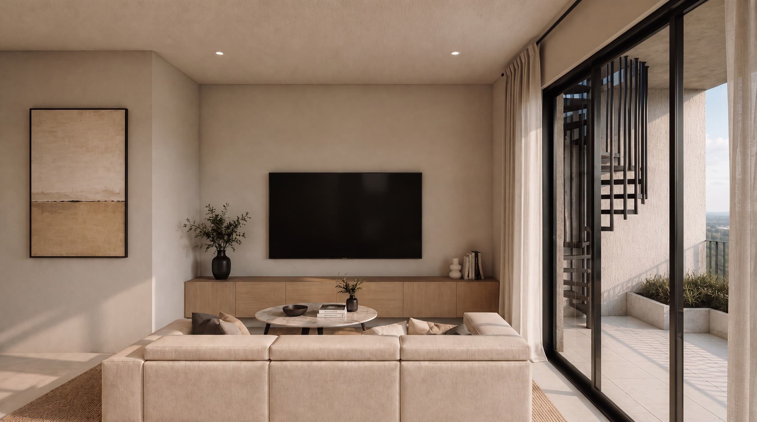 2-bedrooms apartments in Limassol, Cyprus.