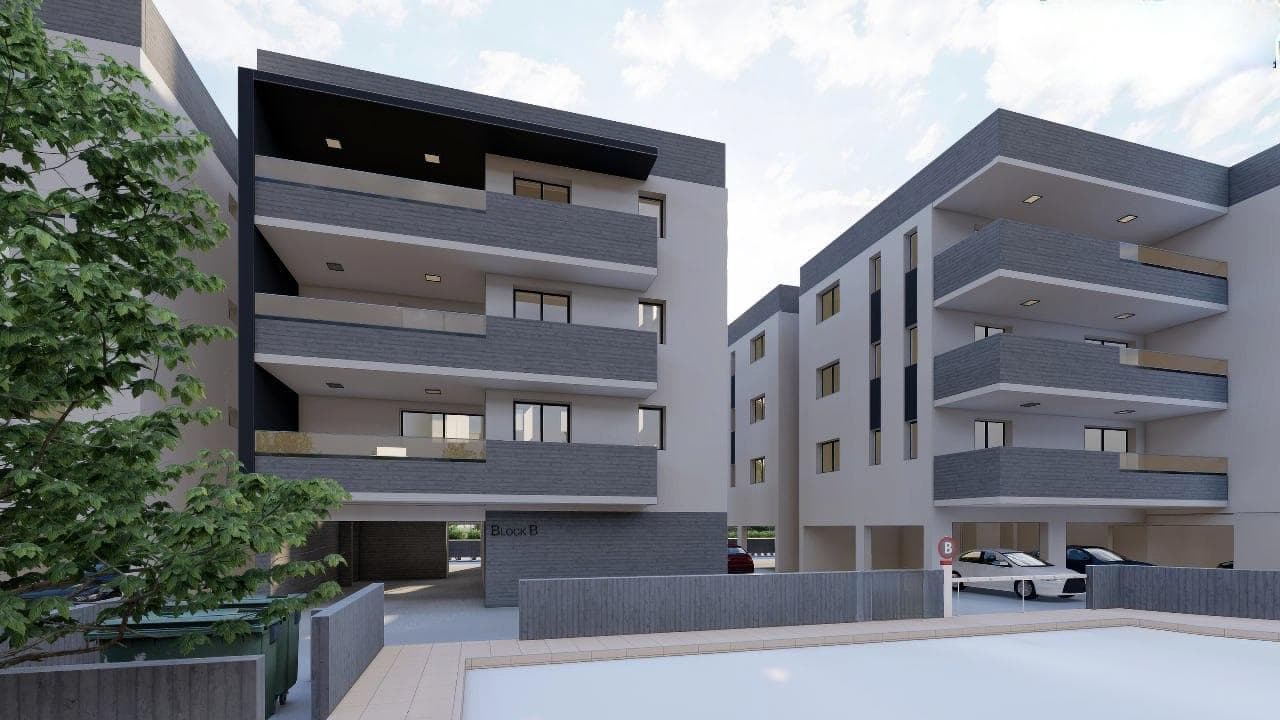2-bedrooms apartments in Nicosia, Cyprus.