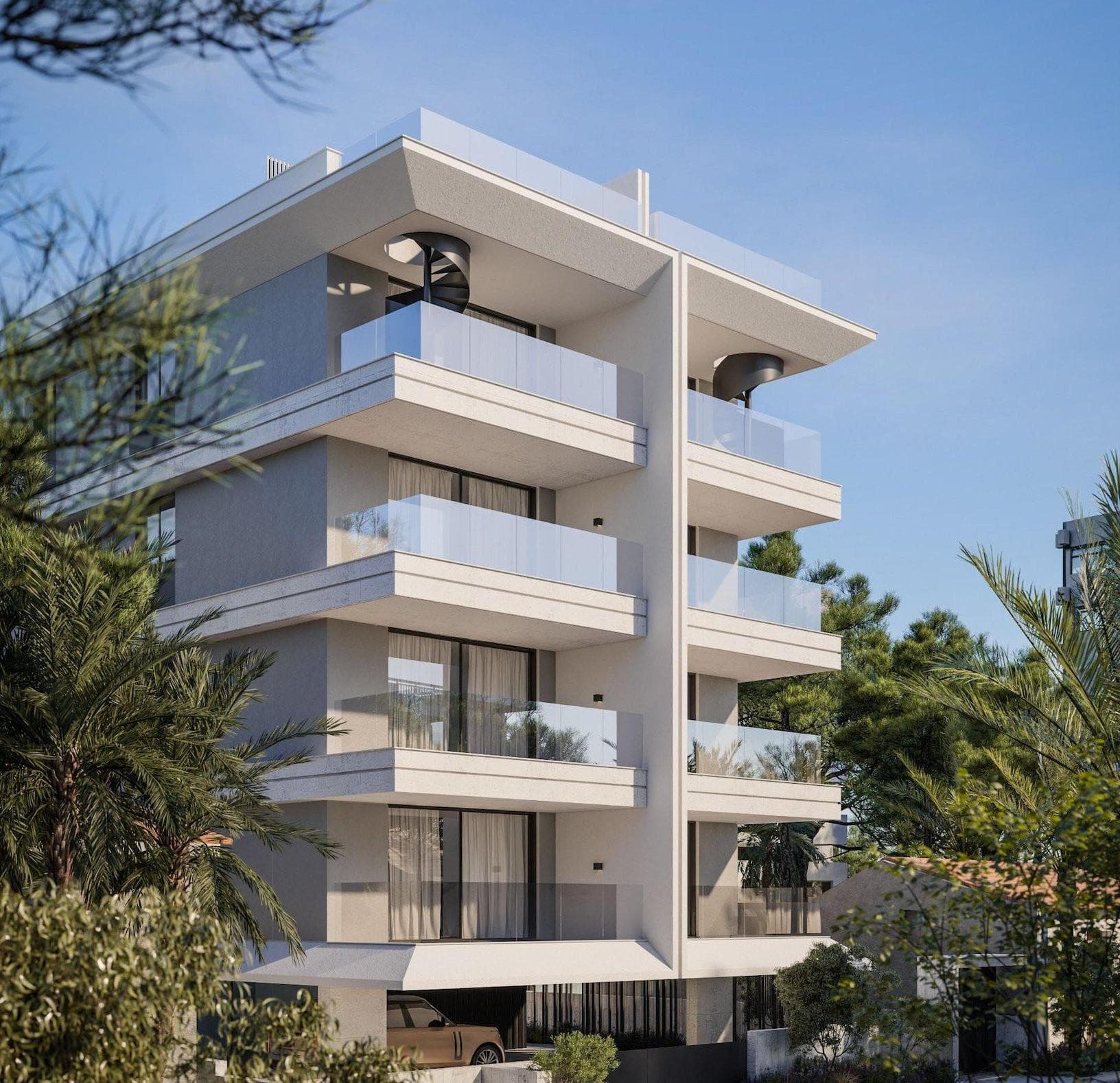 2-bedrooms apartments in Limassol, Cyprus.