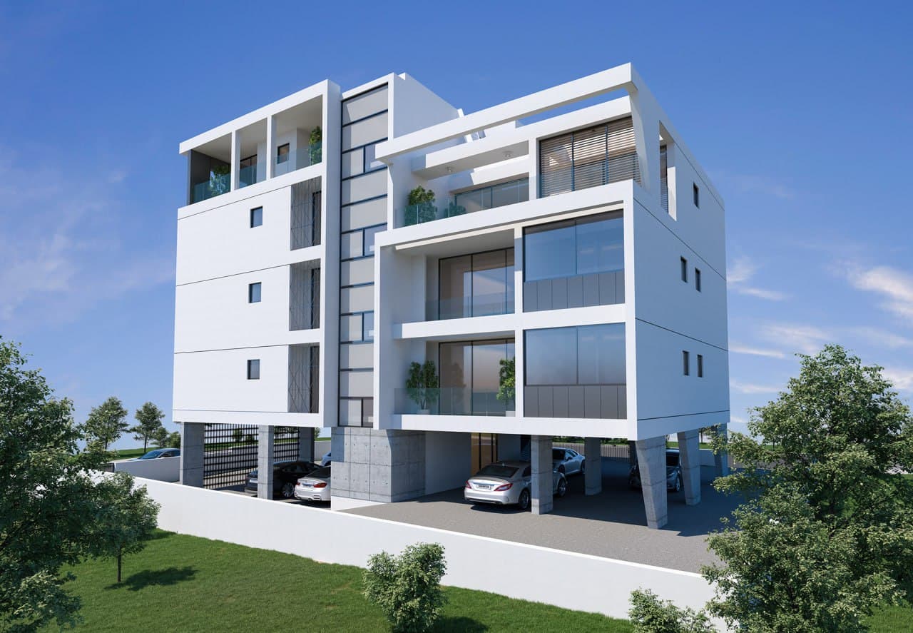3-bedrooms apartments in Nicosia, Cyprus.