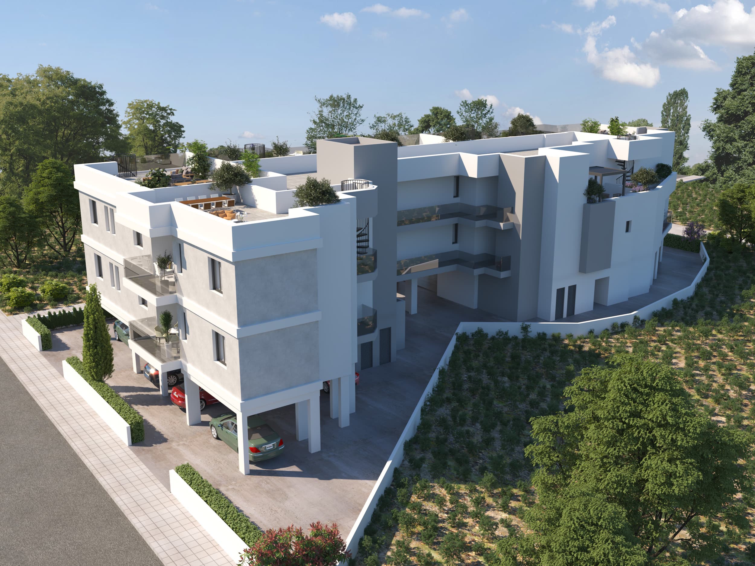 2-bedrooms apartments in Famagusta, Cyprus.