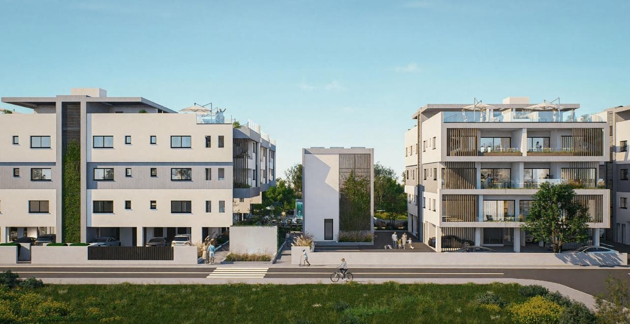 2-bedrooms apartments in Paphos, Cyprus.