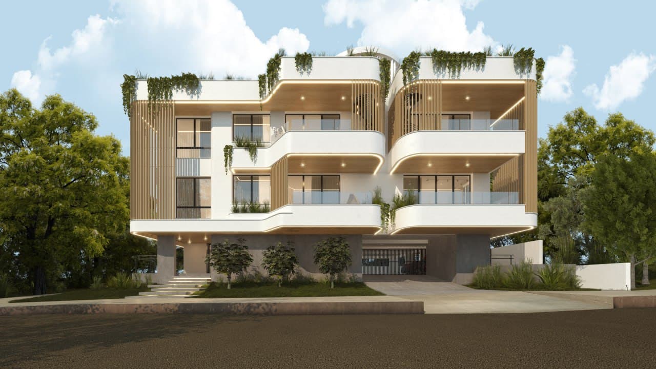 2-bedrooms apartments in Larnaca, Cyprus.