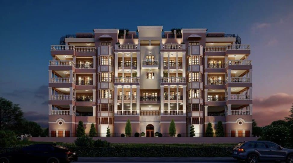 2-bedrooms apartments in Nicosia, Cyprus.