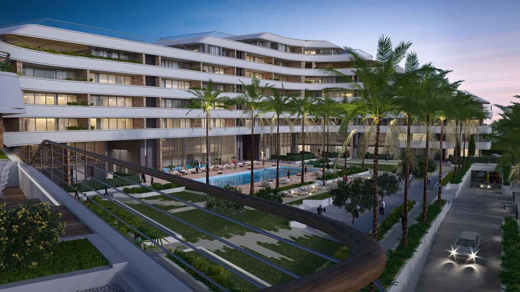 3-bedrooms apartments in Limassol, Cyprus.