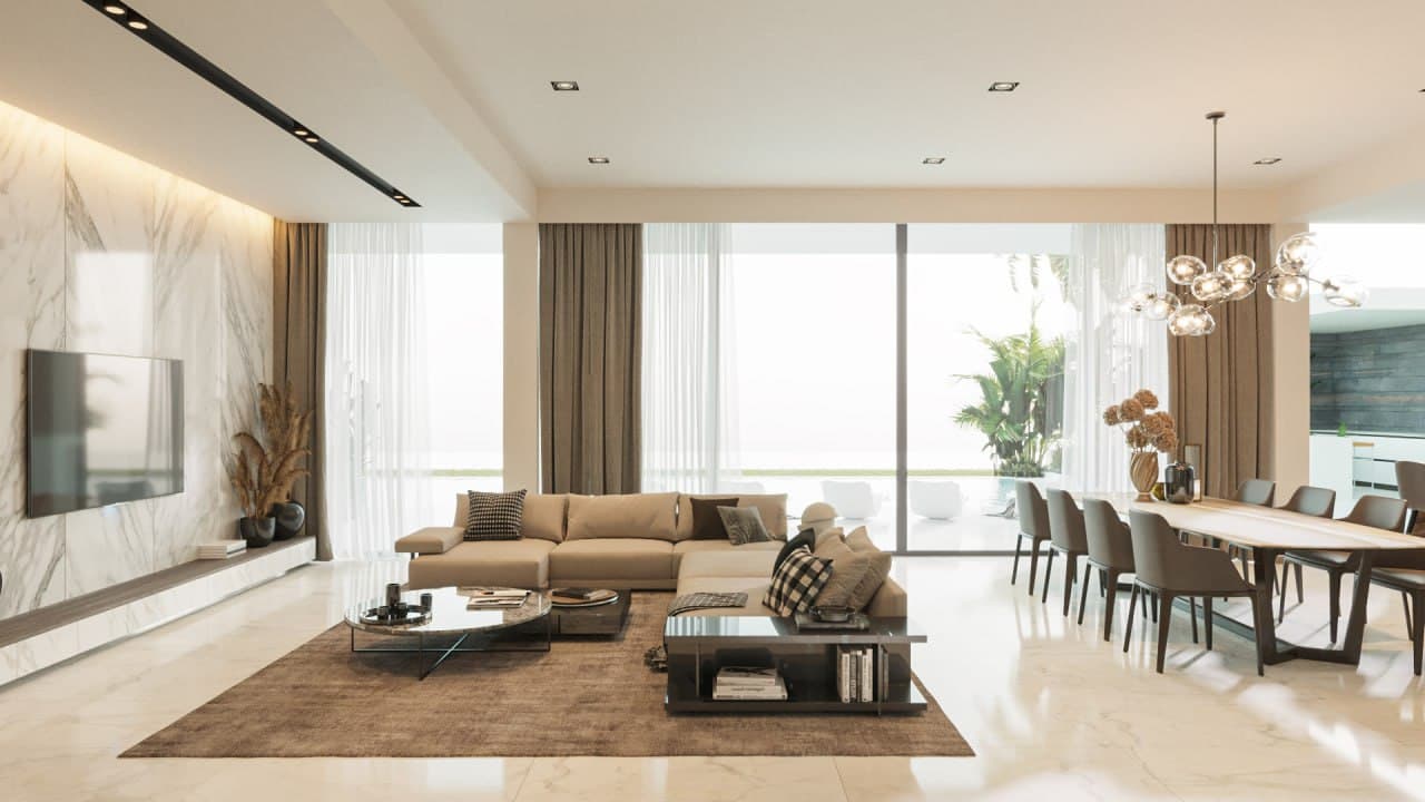 4-bedrooms house in Limassol, Cyprus.