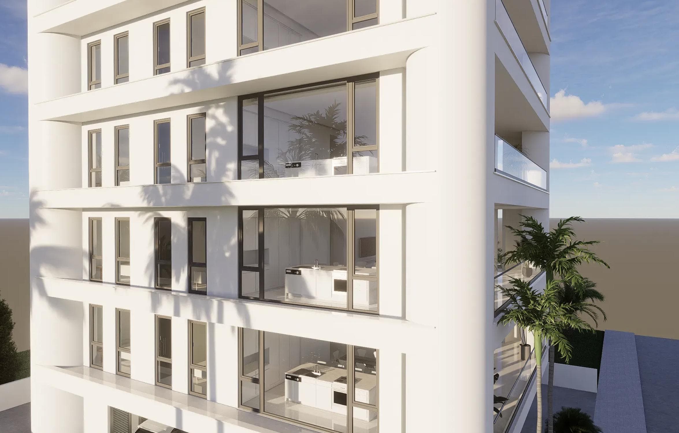 3-bedrooms apartments in Larnaca, Cyprus.