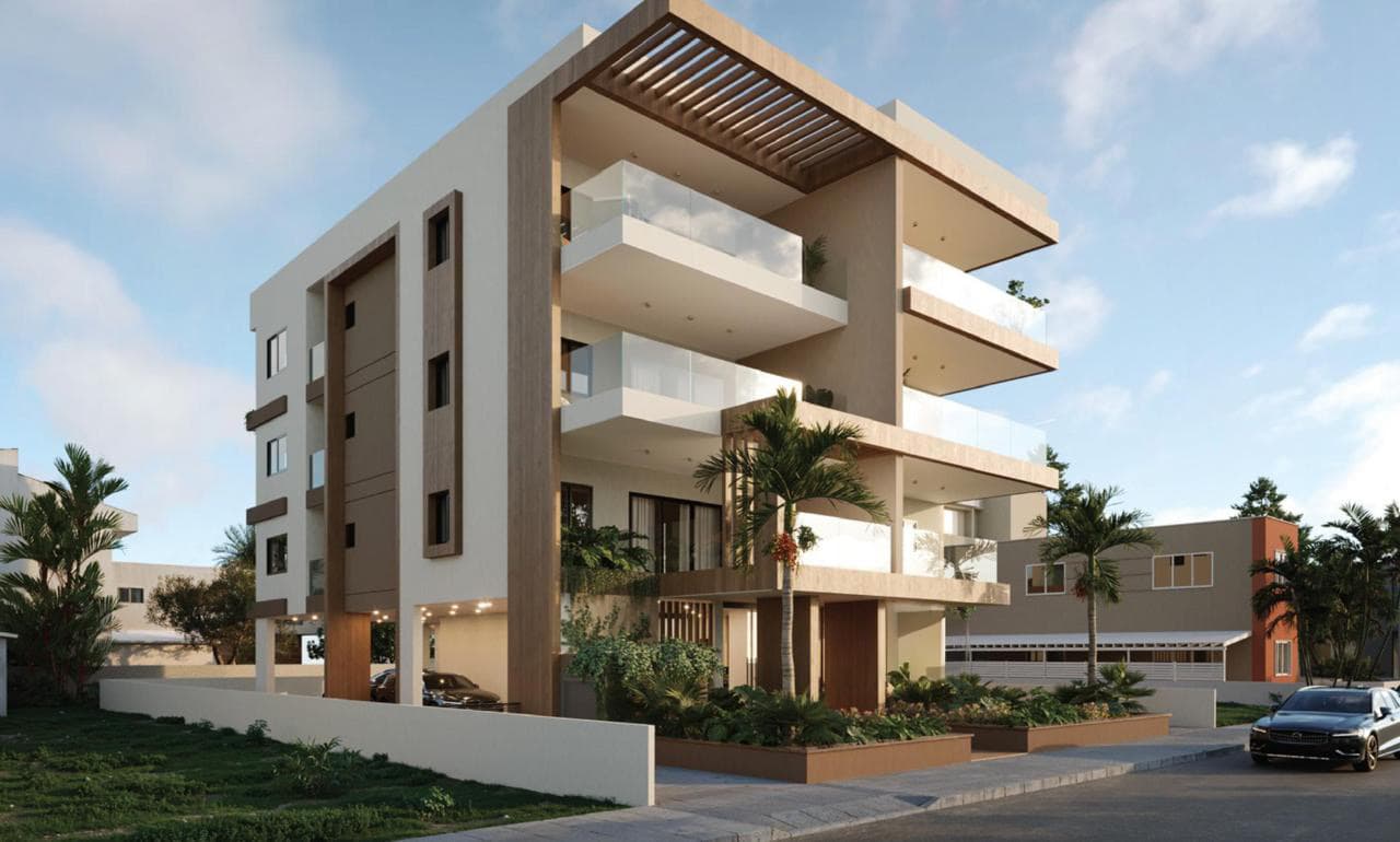 2-bedrooms apartments in Nicosia, Cyprus.