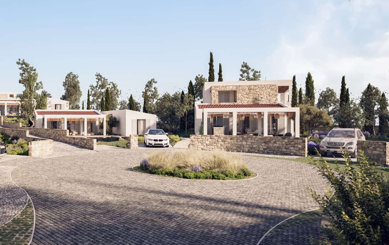 3-bedrooms house in Paphos, Cyprus.